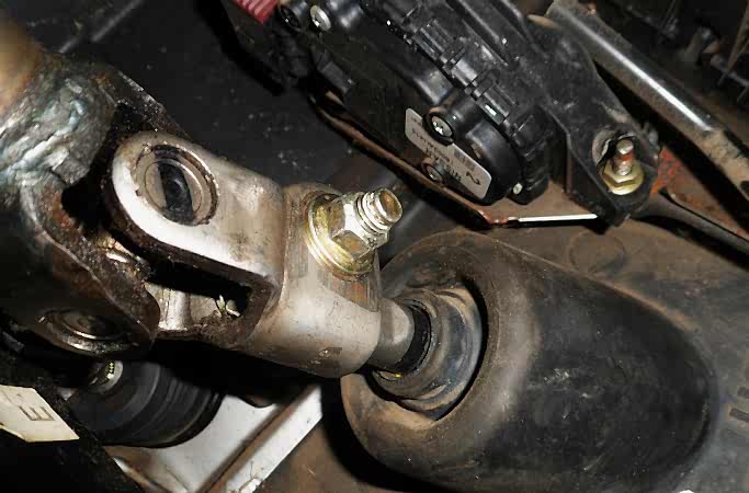 Замена рулевого кардана