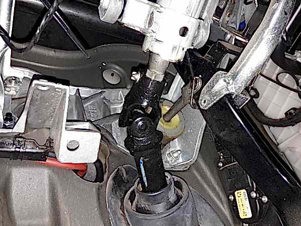 Замена рулевого вала 