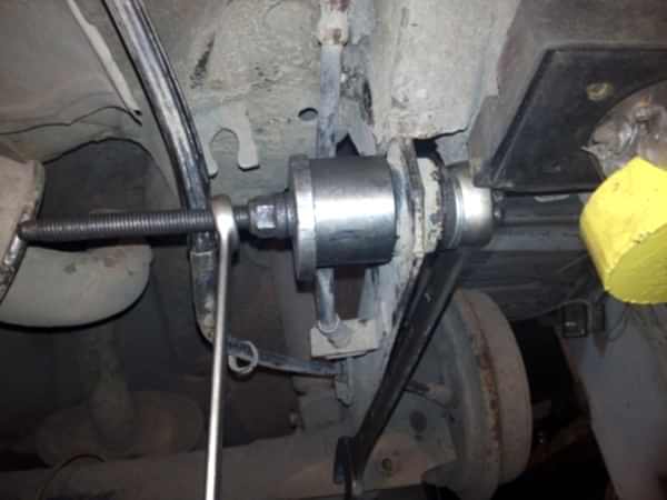 Замена с/б задней балки