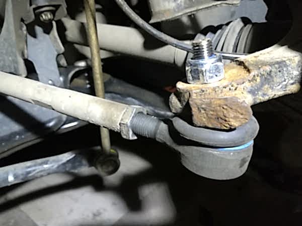 Замена рулевого наконечника