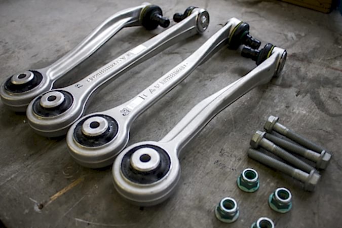 Замена рычагов подвески